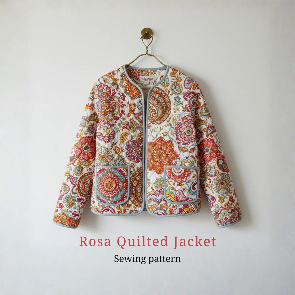 Rosa Quilted Jacket II sewing pattern